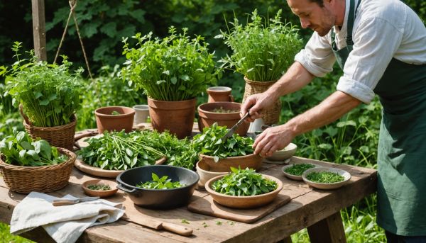 Ateliers cueillette et cuisine des plantes
