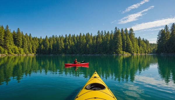 Le kayak est une activité parfaite en été
