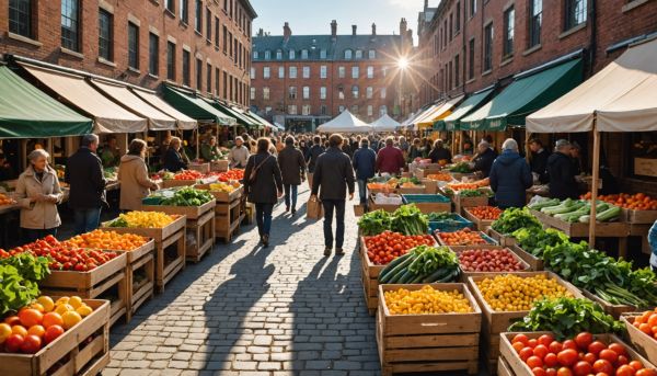 Le marché fermier est une mine de saveurs