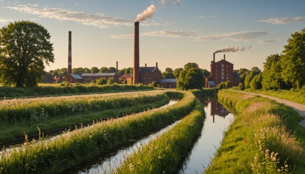 Patrimoine industriel et balades à la campagne