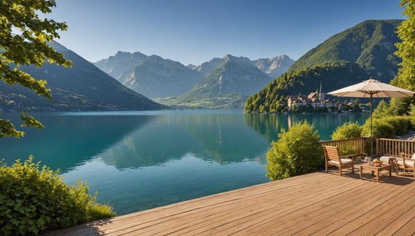 Sejour plein air saint jorioz entre lac montagne